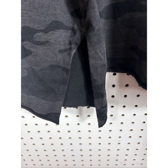 Planet By Lauren G oversized camo long sleeve swing Tee size OS M-L - Picture 3 of 5